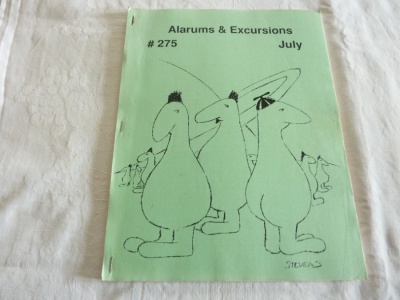 Alarums & Excursions #275 - APA - Jul-1998 - Roleplaying Magazine