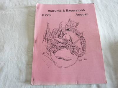 Alarums & Excursions #276 - APA - Aug-1998 - Roleplaying Magazine