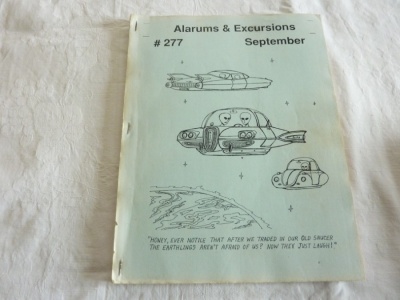 Alarums & Excursions #277 - APA - Sep-1998 - Roleplaying Magazine