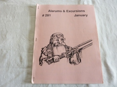 Alarums & Excursions #281 - APA - Jan-1999 - Roleplaying Magazine