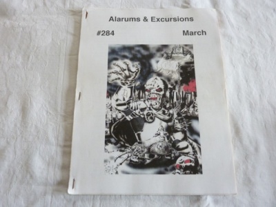 Alarums & Excursions #284 - APA - Mar/Apr 99 - Roleplaying Magazine