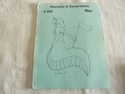 Alarums & Excursions #285 - APA - May-1999 - Roleplaying Magazine