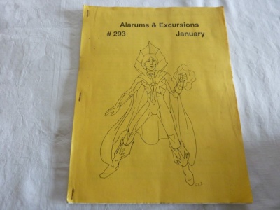 Alarums & Excursions #293 - APA - Jan-2000 - Roleplaying Magazine