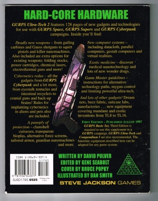 GURPS Ultra-Tech 2 - 1997 - Hard-Core Hard-Wired Hardware - Steve Jackson Games
