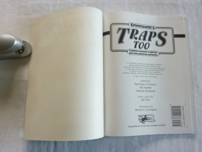 Grimtooth's Traps Too - 101 Traps - #8502 - RPG - Flying Buffalo Inc