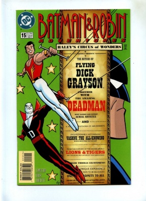 Batman and Robin Adventures #15 - DC 1997 - NM- - Deadman App