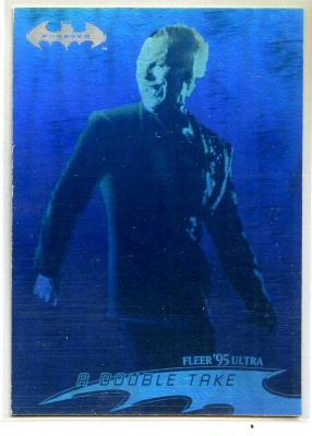 Batman Forever Fleer Ultra Hologram Card - #23 - Fleer 1995
