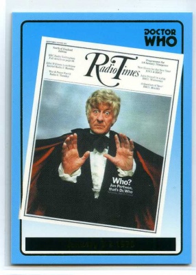 Doctor Who Radio Times Cover Card - R7 - Jan 3-9-1970