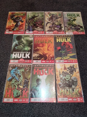 Indestructible Hulk #1 to #19 + Anl #1 - Marvel 2013 - 20 Comics