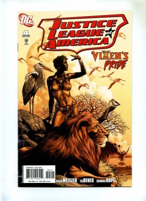 Justice League of America #4 - DC 2007 - VFN/NM - Vixen variant cover