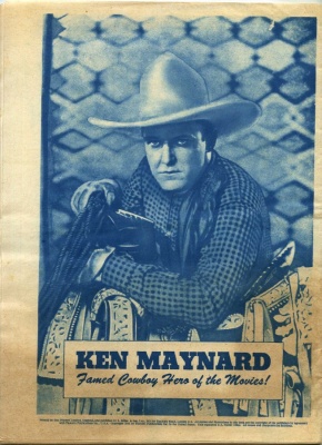 Ken Maynard Western #4 - L Miller 1951 - VG