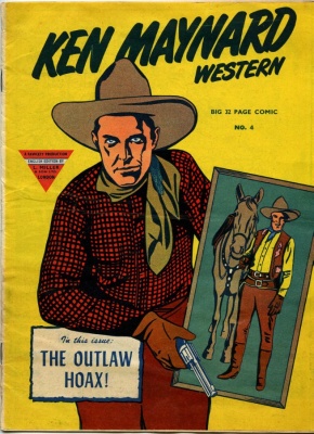 Ken Maynard Western #4 - L Miller 1951 - VG