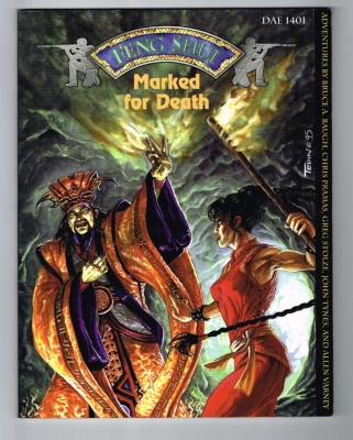 Marked the Death #1401 - DAE 1996 - Feng Shui Adventures RPG