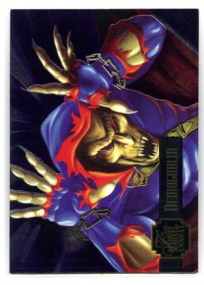 Marvel Annual '95 Flair Powerblast Card - #23 - Fleer 1995 - Demogoblin