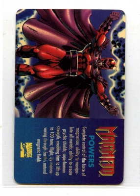 Marvel Wallet Cards Series 1 - 1995 - Magneto