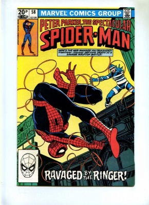 Peter Parker Spectacular Spider-Man #58 - Marvel 1981 - Pence - John Bryne