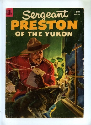 Sergeant Preston of the Yukon #7 - Dell 1953 - GD+