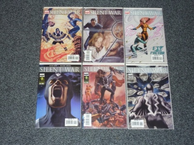 Silent War #1 to #6 - Marvel 2007 - Complete Set - FF4 Inhumans