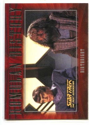 Star Trek Nemesis Romulan History Card - R14