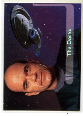 Star Trek Voyager Season 1 Series 2 Embossed Card - E7 - The Doctor