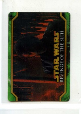 Star Wars Revenge of the Sith Flix-Pix Card - #22 - Topps 2005 - Lenticular