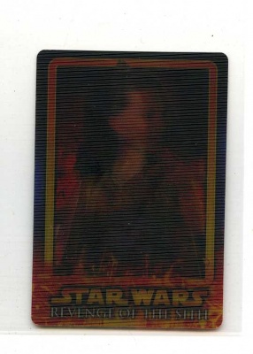 Star Wars Revenge of the Sith Flix-Pix Card - #3 - Topps 2005 - Lenticular