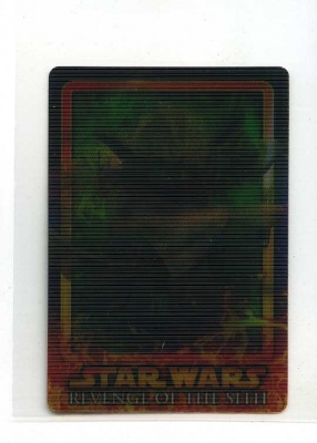 Star Wars Revenge of the Sith Flix-Pix Card - #4 - Topps 2005 - Lenticular