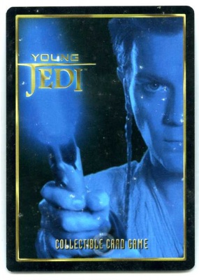 Star Wars Young Jedi CCG Menace of Darth Maul Foil - Decipher 1999 - EX - F6 - Obi-Wan Kenobi's Lightsaber - Common