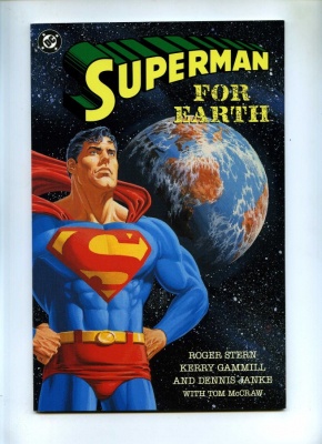 Superman for Earth #1 - DC 1991 - VFN - One-Shot Prestige Format