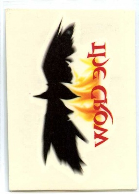 The Crow City of Angels Tempory Tattoo - #8 - Bad Boy Prods - Kitchen Sink 1996