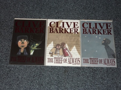 Thief of Always #1 to #3 - IDW 2005 - Complete Set Prestige Format Clive Barker