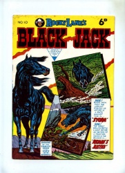 Black Jack #10 - L Miller 1950's - VG+ - Pence - Rocky Lane's - Western