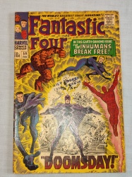 Fantastic Four #59 - Marvel 1967 - Pence - Inhumans - Dr Doom