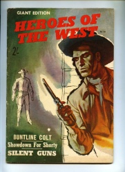 Heroes of the West Giant Edition - Jubilee Pubs 1965 - VG/FN - Pence Australian