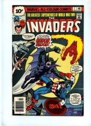 Invaders #7 - Marvel 1976 - Pence - 1st App Union Jack + Baron Blood