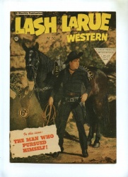 Lash Larue Western #53 - L Miller 1951 - VG - Pence