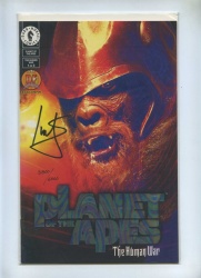 Planet of the Apes The Human War Set 1 to 3 - Dark Horse 2001 - VFN+ to NM - Dynamic Forces Ltd Series Signed Ian Edgington