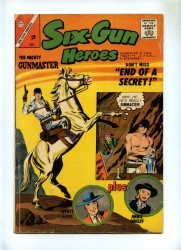 Six-Gun Heroes #75 - Charlton 1963 - VG- - Pence - Western