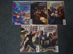 United States of Captain America #1 #2 #3 #4 #5 - Marvel 2021 - Complete Set