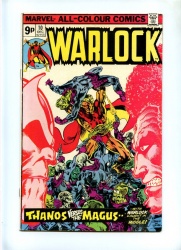 Warlock #10 - Marvel 1975 - Pence - Origin Thanos & Gamora