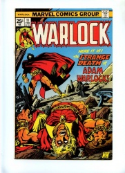 Warlock #11 - Marvel 1976 - Thanos App - Warlock Dies