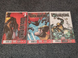 Wolverine #1 #2 #3 - Marvel 2014