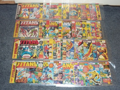 Titans #2 to #58 - Marvel 1975 - 34 Comics
