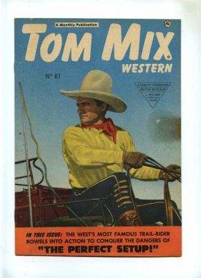 Tom Mix Western #67 - L Miller 1951 - VG