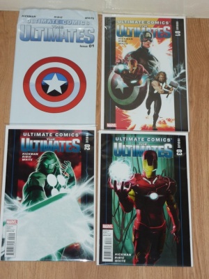 Ultimates 1 to 3 - Marvel 2011 - VFN to VFN - 1st Prints - 3 Comics