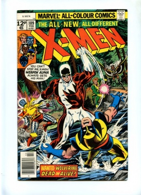 Uncanny X-Men #109 - Marvel 1978 - Pence - 1st App Weapon Alpha