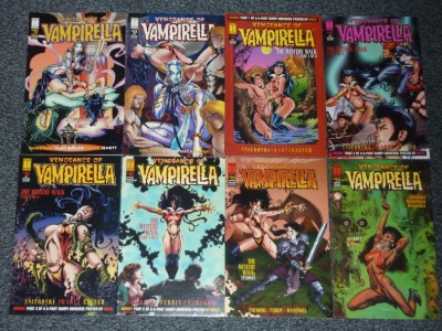Vengeance of Vampirella #12 #13 #14 #15 #16 #18 #20 #23 - Harris 1995 - 8 Comics