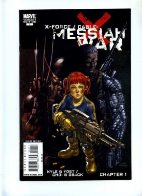 X-Force Cable Messiah War #1 - Marvel 2009 - One Shot - Variant Cvr Mike Choi