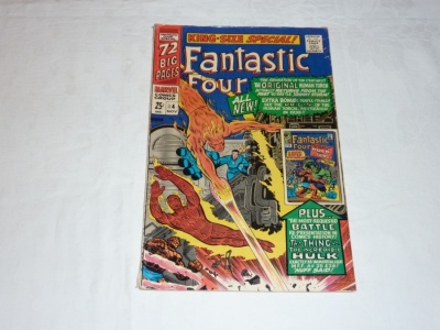 Fantastic King-Size Special #4 - Marvel 1966 VG- Origin Retold 1st App Quasimodo