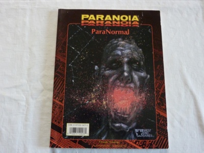 Paranoia ParaNormal #12028 - Role-Playing RPG - West End Games 1994